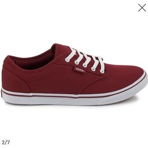 NEW Women’s Atwood Burgundy Vans